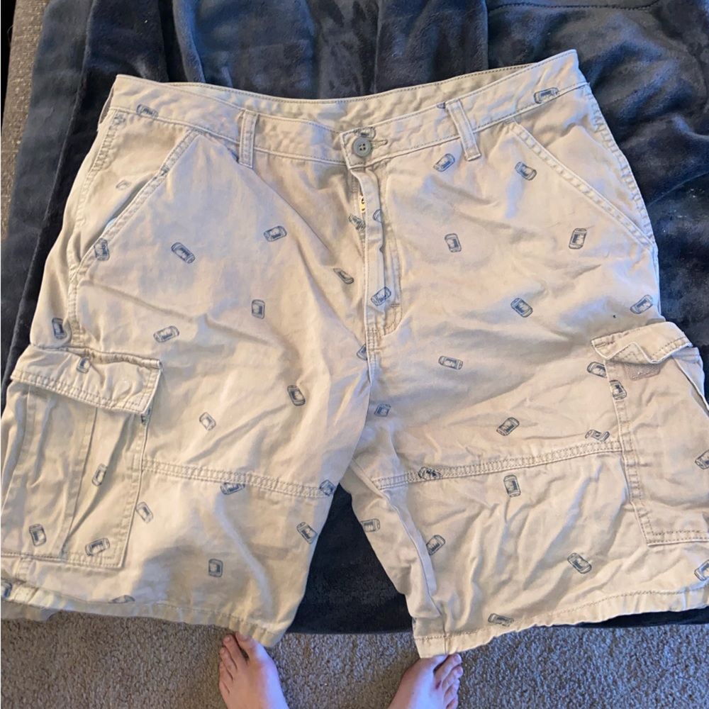 Wrangler Beer Can Cargo Shorts